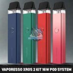VAPORESSO XROS 2 Kit 16W Pod System 1000mAh Vape kit in Dubai