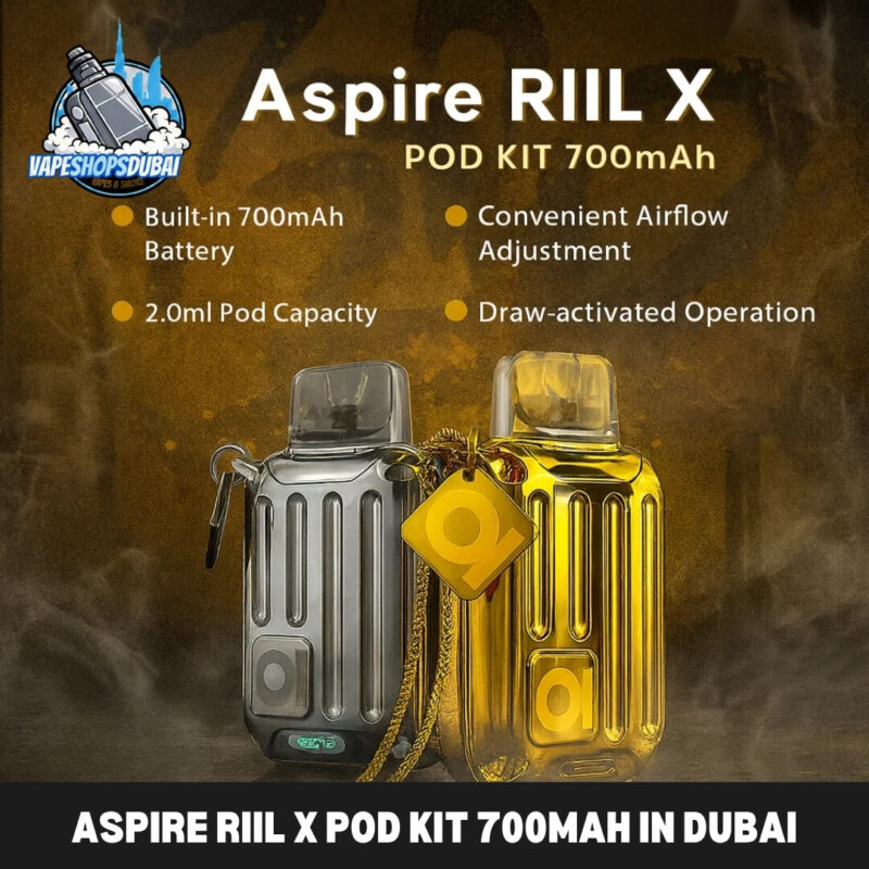 Aspire Riil X Pod Kit 700mAh In Dubai