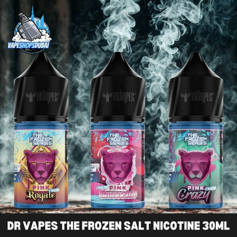 DR VAPES The Frozen Salt Nicotine 30ml Vape Juice 30mg & 50mg E Liquid in Dubai, UAE