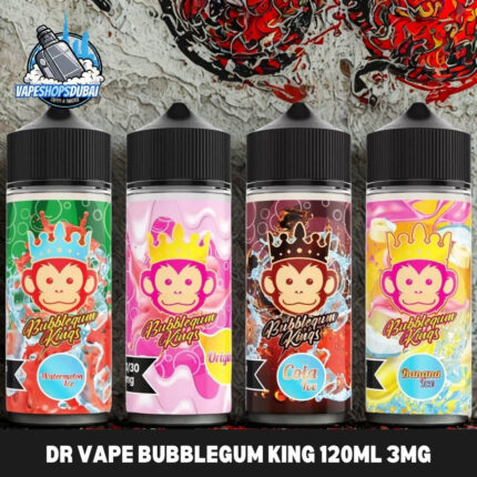 Dr Vape Bubblegum King 120ml 3mg E Liquid in Dubai, UAE
