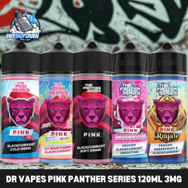 Dr Vapes Pink Panther Series 120ml 3mg E liquid in Dubai, UAE
