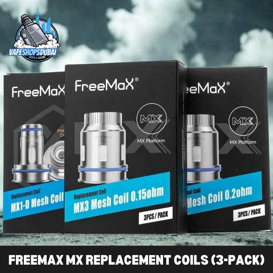 FREEMAX MX Replacement Coils (3 Pack) in Dubai, UAE FREEMAX MX Replacement Coils (3 Pack) in Dubai, UAE