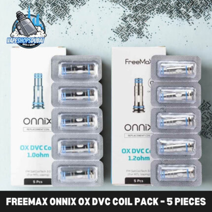 FREEMAX Onnix OX DVC Coil Pack – 5 Pieces Dual Vertical Coil Mesh Coils in Dubai, UAE