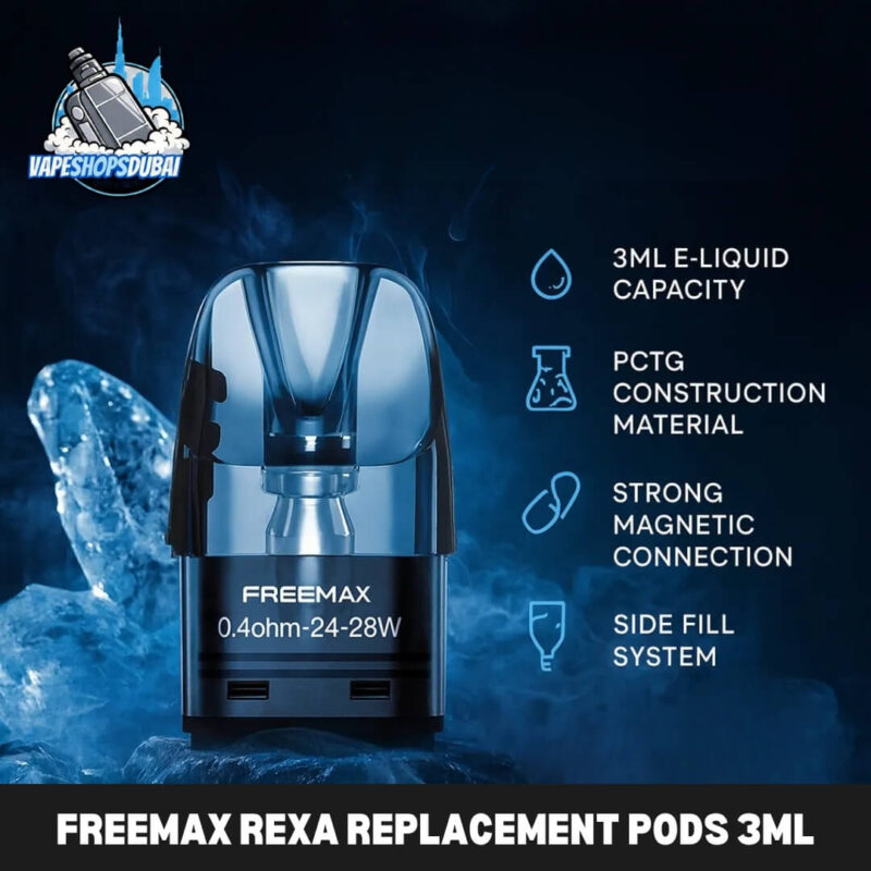 FreeMax Rexa Replacement Pods 3ml In Dubai