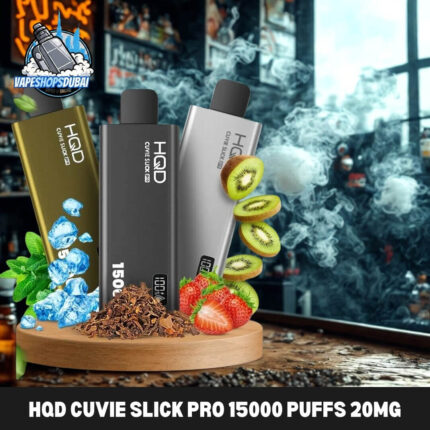 HQD Cuvie Slick Pro 15000 Puffs 20mg nicotine In the UAE