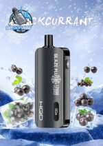 HQD Glaze Plus 12000 Puffs 50MG Nicotine Dual Mesh Coil Disposable Vape In UAE BLACKCURRANT