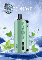 HQD Glaze Plus 12000 Puffs 50MG Nicotine Dual Mesh Coil Disposable Vape In UAE ICE MINT