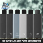 Hqd Cuvie Slick 6000 Puffs 50MG Nicotine In UAE