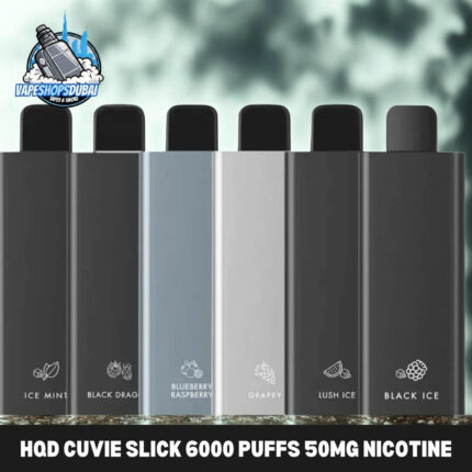 Hqd Cuvie Slick 6000 Puffs 50MG Nicotine In UAE
