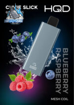 Hqd Cuvie Slick 6000 Puffs 50MG Nicotine In UAE blue raspberry