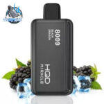 Hqd Miracle 8000 Puffs Zero Nicotine (0%) Disposable In UAE black ice