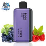 Hqd Miracle 8000 Puffs Zero Nicotine (0%) Disposable In UAE raspberry grape