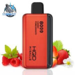 Hqd Miracle 8000 Puffs Zero Nicotine (0%) Disposable In UAE strawberry raspberry