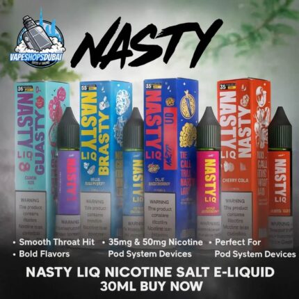 Nasty Liq Nicotine Salt E Liquid 30ML In Dubai