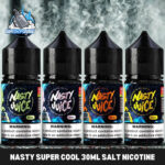 Nasty Super Cool 30ml Salt Nicotine E Liquids 35mg and 50mg In Dubai