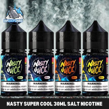Nasty Super Cool 30ml Salt Nicotine E Liquids 35mg and 50mg In Dubai