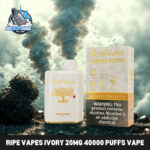 Ripe Vapes IVORY 20MG 40000 Puffs Disposable Vape In UAE