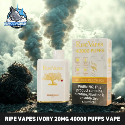 Ripe Vapes IVORY 20MG 40000 Puffs Disposable Vape In UAE