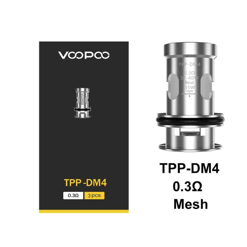 VOOPOO TPP Coils Series DM1 – DM4 Replacement Coils in Dubai 0.3ohm