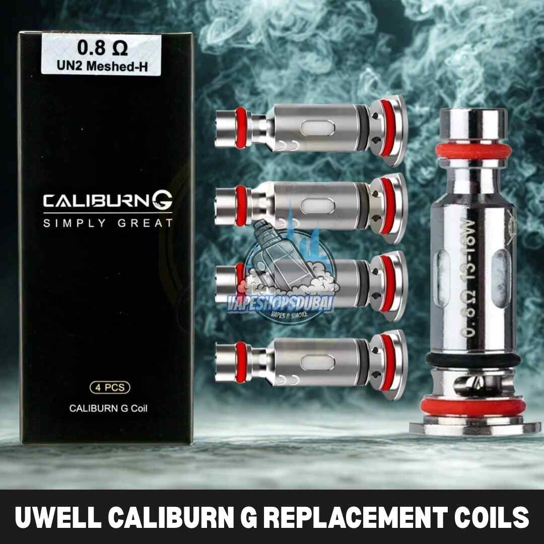 UWELL CALIBURN G Replacement Coils 0.8Ω & 1.0Ω in Dubai UWELL CALIBURN G Replacement Coils 0.8Ω & 1.0Ω in Dubai