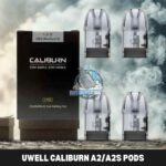 UWELL Caliburn A2/A2S Pods 0.9ohm & 1.2ohm Replacement Pods in Dubai