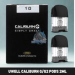 UWELL Caliburn G/G2 Pods 2ml Replacement Pods with Caliburn G/G2 Coils in Dubai