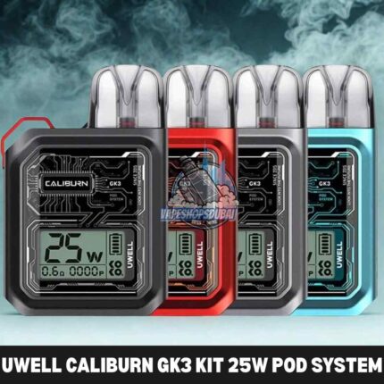 UWELL Caliburn GK3 Kit 25W Pod System 2.5ml Vape Kit 900mAh Starter Kit in Dubai