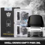 UWELL Crown D Empty Pods 3ml Replacement Pod Cartridge in Dubai