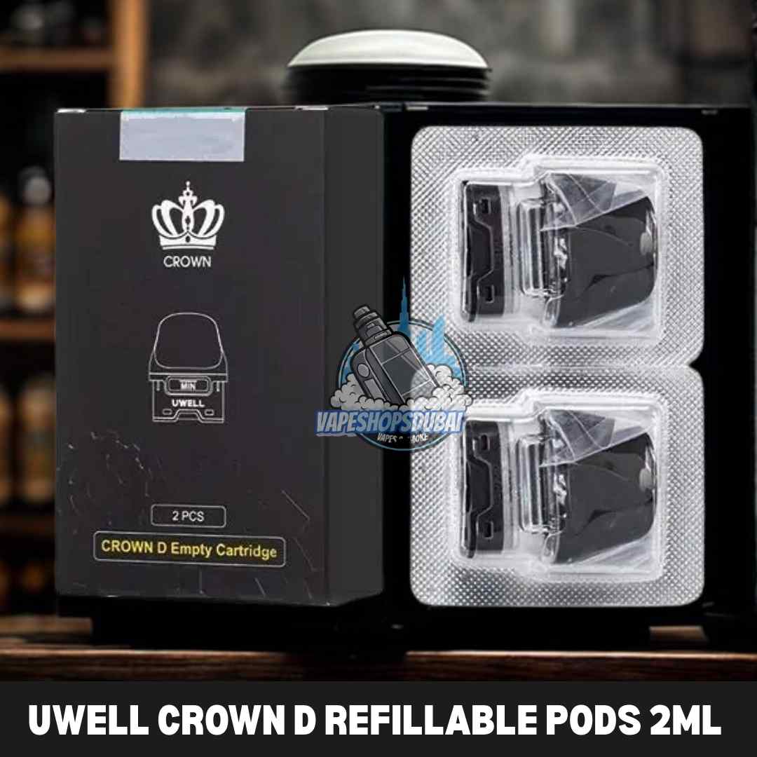 UWELL Crown D Refillable Pods 2ML Replacement Pod Cartridge in Dubai UWELL Crown D Refillable Pods 2ML Replacement Pod Cartridge in Dubai