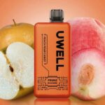 UWELL Prime BG12000 Puffs 50MG Disposable Vape in Dubai peach pear candy