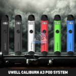 Uwell Caliburn A3 Pod System Rechargeable Vape in Dubai