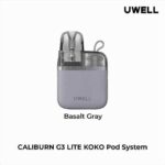 Uwell Caliburn G3 Lite Koko 25W Pod KIt In Dubai basalt gray