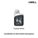 Uwell Caliburn G4 Pro Koko Kit 2000mAh 35W In Dubai crystal white