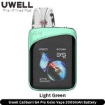 Uwell Caliburn G4 Pro Koko Kit 2000mAh 35W In Dubai light green