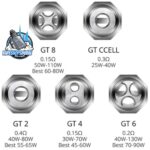 VAPORESSO NRG GT Replacement Coils-3PC/PACK in Dubai coils
