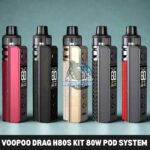 VOOPOO DRAG H80S Kit 80W Pod System in Dubai