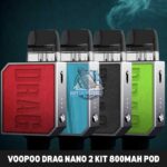 VOOPOO Drag Nano 2 Kit 800mAh Pod System 20W Vape kit in Dubai