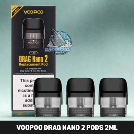 VOOPOO Drag Nano 2 Pods 2ml Replacement Pod Cartridge in Dubai