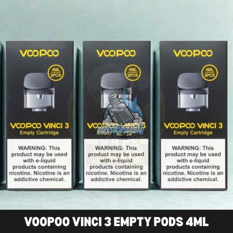 VOOPOO Vinci 3 Empty Pods 4ml Replacement Pod Cartridge in Dubai