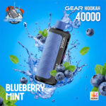 VOZOL Gear Hookah 40000 Puffs Disposable Vape 5mg in the UAE blueberry mint