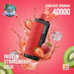 VOZOL Gear Hookah 40000 Puffs Disposable Vape 5mg in the UAE frozen strawberry kiwi