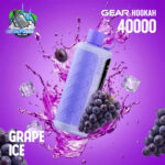 VOZOL Gear Hookah 40000 Puffs Disposable Vape 5mg in the UAE grape ice