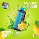VOZOL Gear Hookah 40000 Puffs Disposable Vape 5mg in the UAE lemon mint