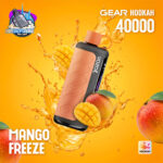 VOZOL Gear Hookah 40000 Puffs Disposable Vape 5mg in the UAE mango freeze