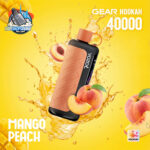 VOZOL Gear Hookah 40000 Puffs Disposable Vape 5mg in the UAE mango peach