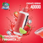 VOZOL Gear Hookah 40000 Puffs Disposable Vape 5mg in the UAE strawberry margarita