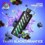 VOZOL Gear Shisha 25000 puffs Dual Mode 5MG Nicotine In UAE Blackcurrant Ice