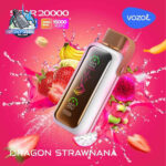 VOZOL Star 20000 Puffs 20MG & 50mg Disposable Vape in Dubai DRAGON STRAWNANA