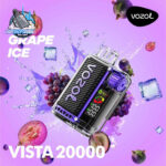 VOZOL Vista 20000 Puffs Disposable Vape in Dubai GRAPE ICE