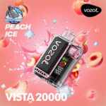 VOZOL Vista 20000 Puffs Disposable Vape in Dubai PEACH ICE